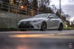 Lexus RC F on Vossen Wheels (HC-2) 2017 года